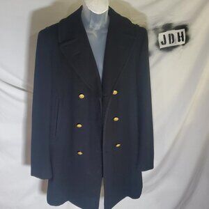 USNA Vintage Pea Coat Tailored by Jacob Reeds Sons